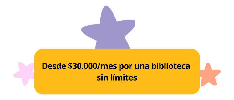 Inicio desde $30.000mes por una biblioteca sin límites